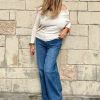 Desi Abbigliamento Jeans Palazzo | Pantaloni E Jeans