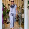 Desi Abbigliamento Pantalone Antibes - Raso Di Viscosa | Pantaloni