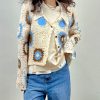 Desi Abbigliamento Cardigan Crochet | Bluse E Camicie