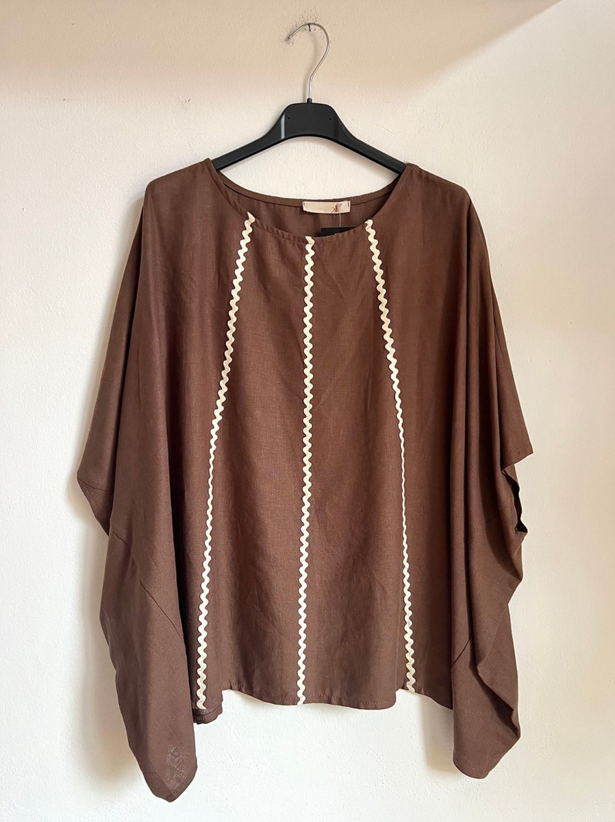 Desi Abbigliamento Blusa Sahara - Zig Zag | Bluse E Camicie