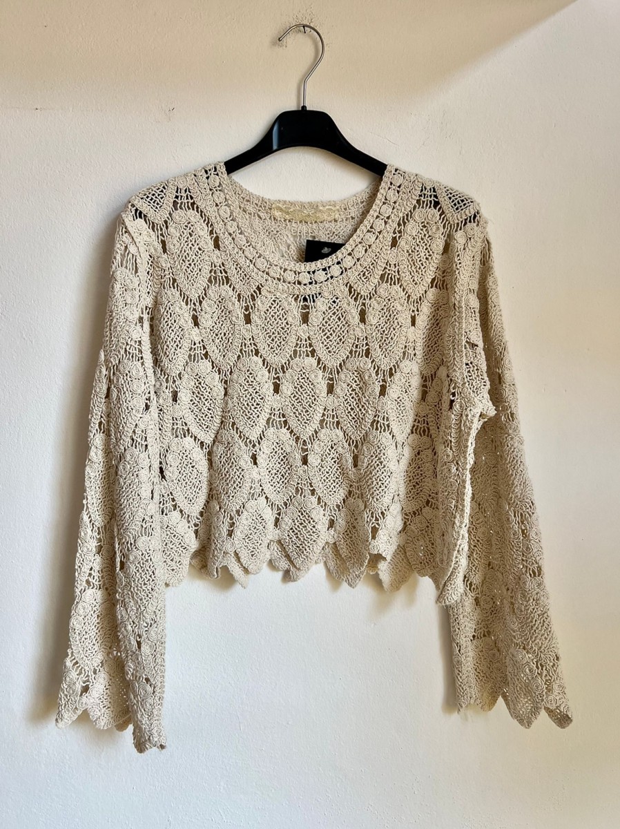 Desi Abbigliamento Top Crochet | Bluse E Camicie