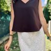 Desi Abbigliamento Canotta Bini - Cady Di Viscosa | Bluse E Canotte