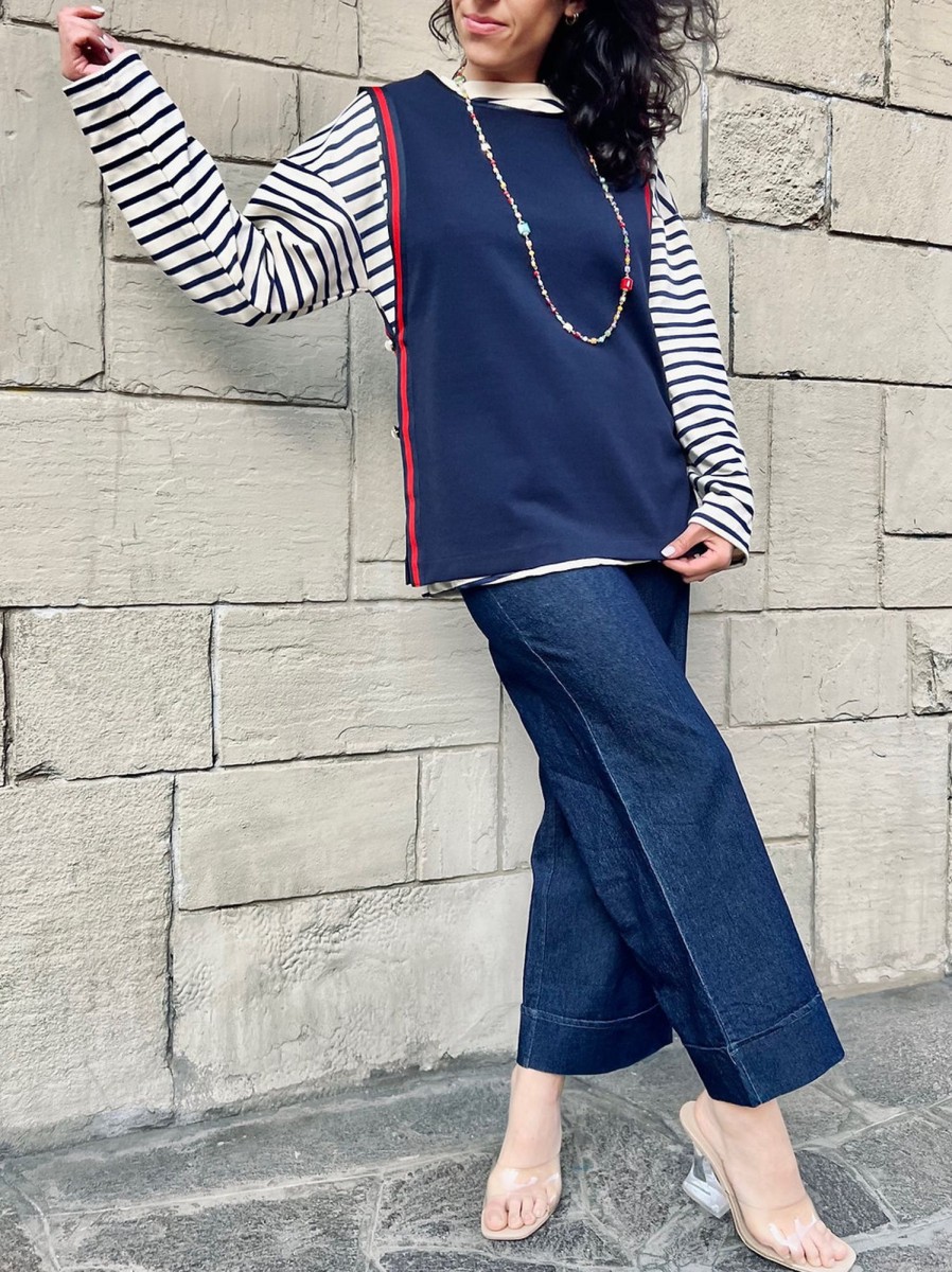 Desi Abbigliamento Jeans Risvolto | Pantaloni E Jeans