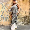 Desi Abbigliamento Abito Roma Smanicato - Fresco Di Lana | Abiti E Tute